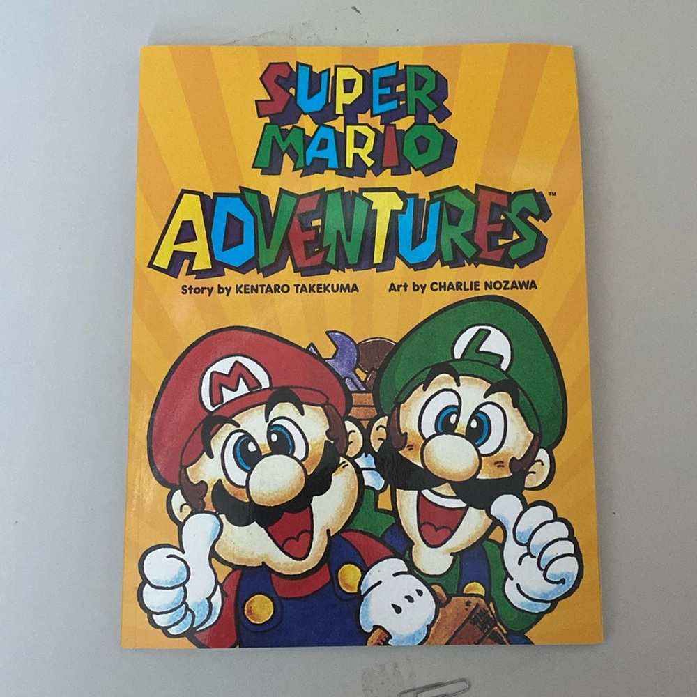 Super Mario Adventures book